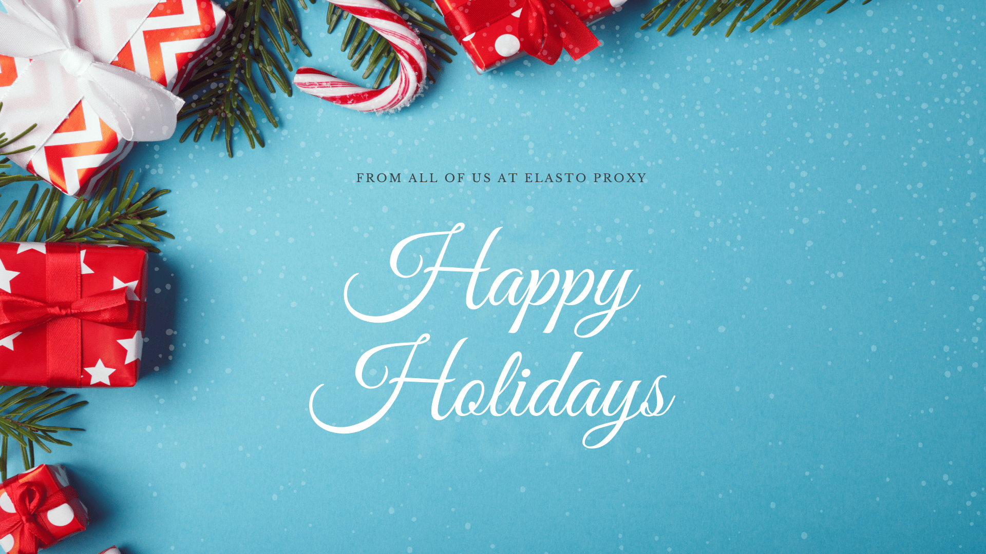 Happy Holidays - 2020